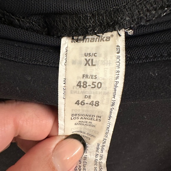 Marika XL 7/8 length running leggings with pockets - Picture 2 of 2